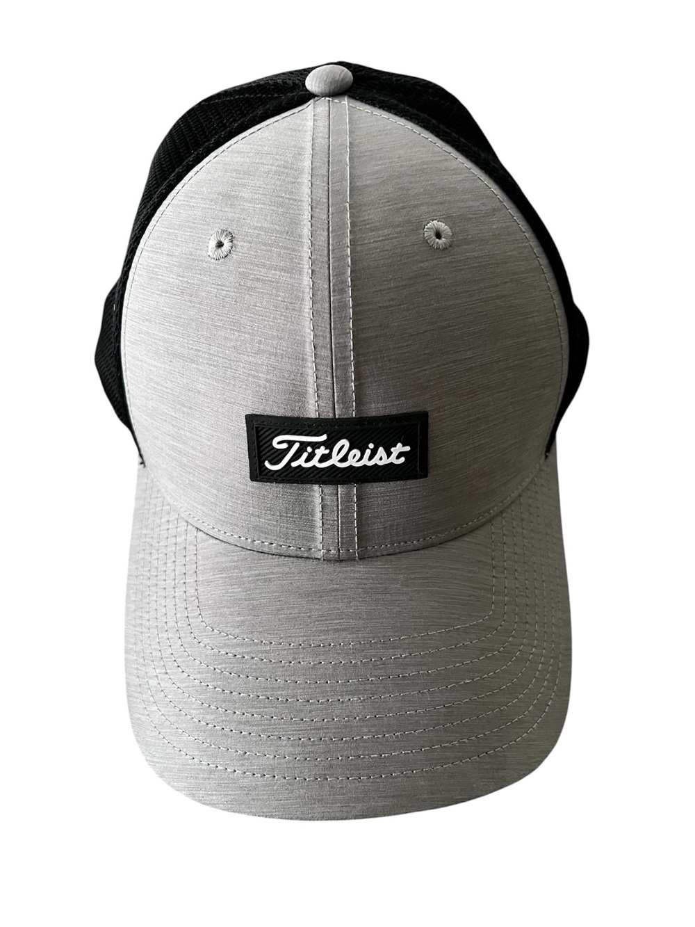 Titleist Gray and Black Men’s Golf Hat with Adjustable Back Snap
